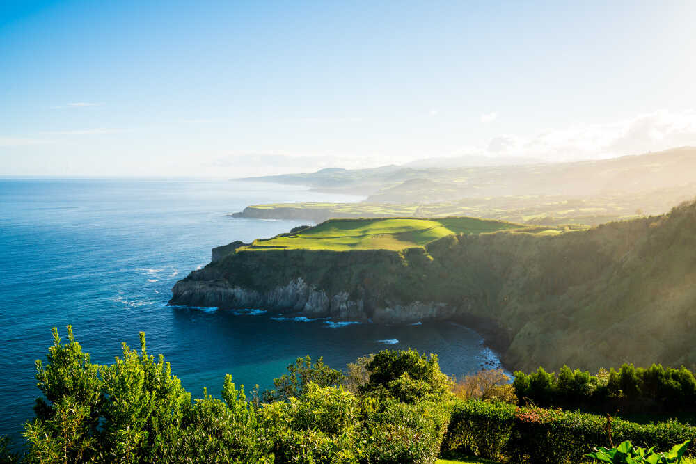 Piękna archipelag na Azorach